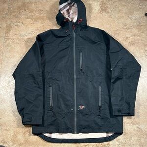 10x hunting‎ jacket black paraka windbreaker size  medium hunting